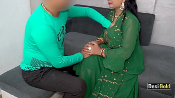 Boss indulges in private party with busty Indian woman and her tight pussy