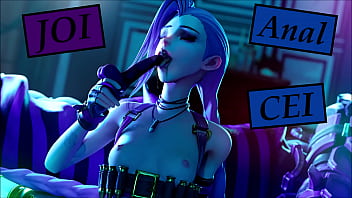 Jinx's wild audio JOI will push your boundaries with anal and CEI