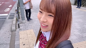 Post-Harajuku date hotel romp with a youthful, attractive Japanese girl showcasing her skills and tightness