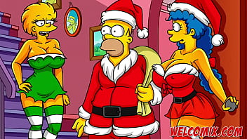 A unique Christmas present: Donating his wife to the homeless in a Simpson-themed hentai